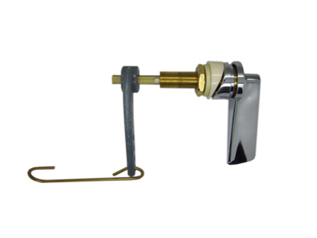3/8" Chrome Plated Cistern Lift Arm with Brass Lever Bushing