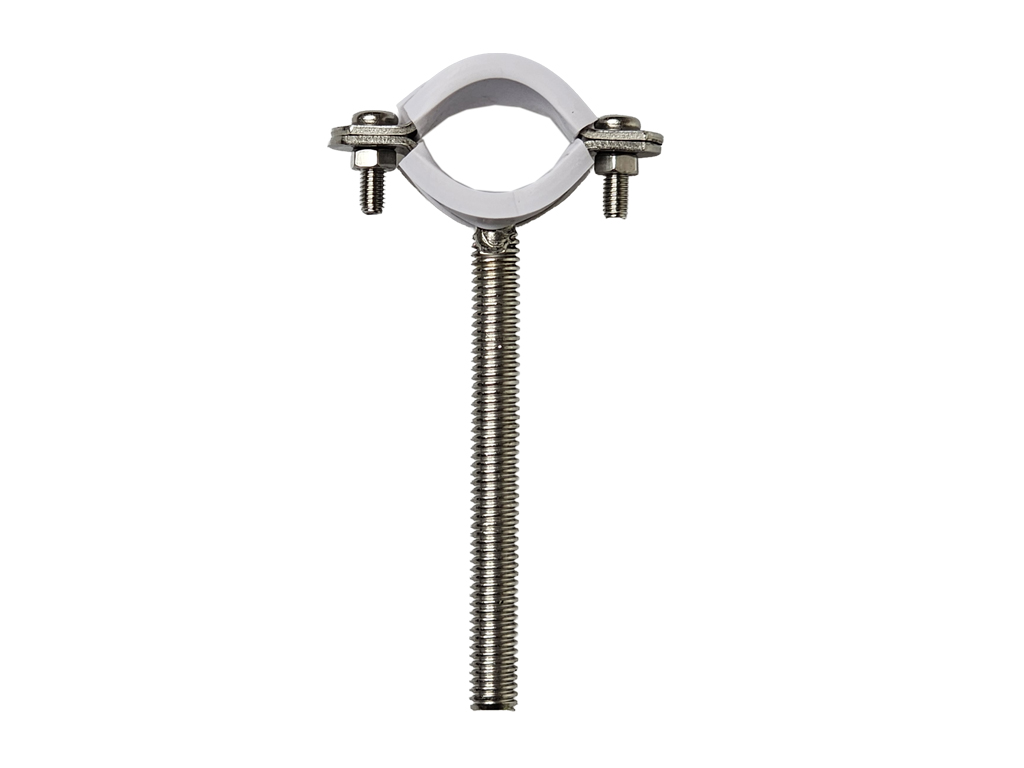 3/4" X 3/8" X 3-1/2"長 S.S 304不銹鋼白膠邊去水絲杆碼