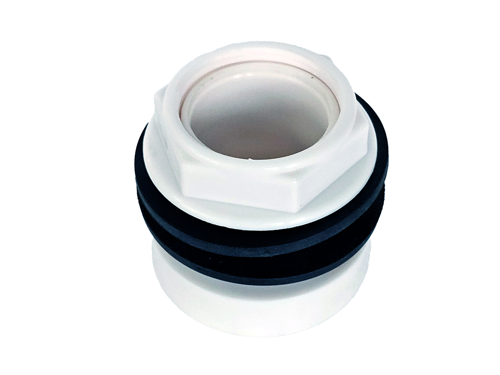 1-1/2" (M) x 2" (F) Plastic Reducer