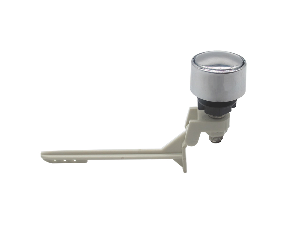 Side-Mounted Chrome Plated Round Plastic Cistern Lift Arm