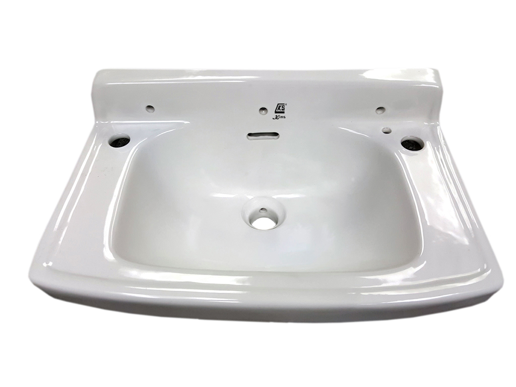 16" x 20" Vitreous China Wall Mounted Wash Basin