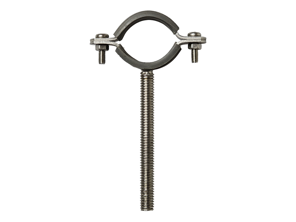 1" X 3/8" X 3-1/2" 304 S.S Pipe Bracket(Grey)