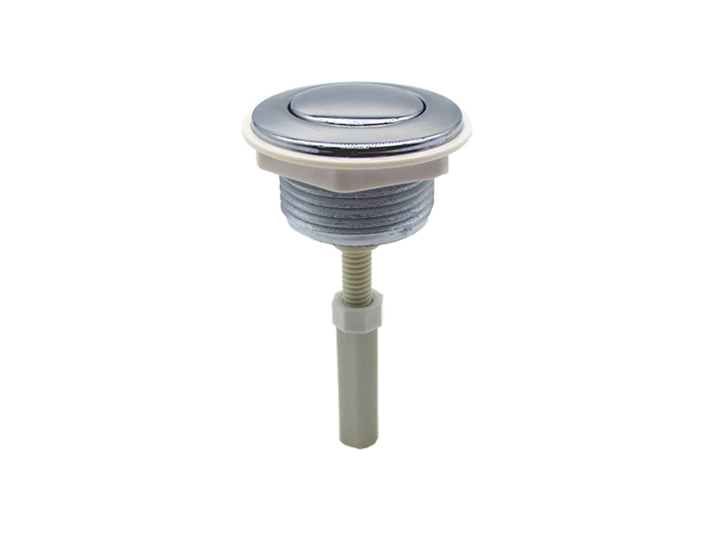 Chrome Plated Top Mounted Plastic Push Button