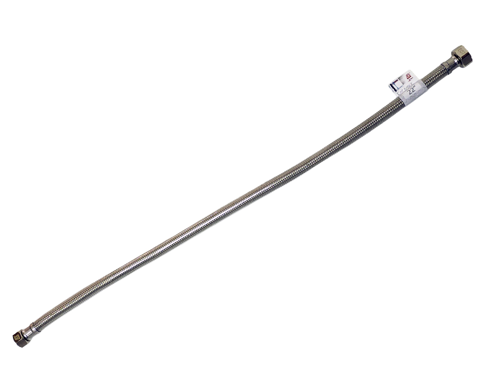 1/2" x 3/8" x 22" 內牙包膠不銹鋼軟喉 (E07 Range)