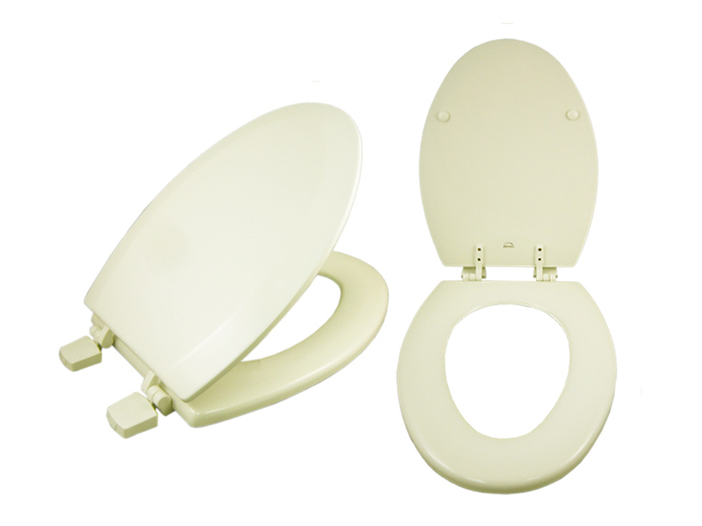 Bemis Elongated MDF Toilet Seat (Bone)