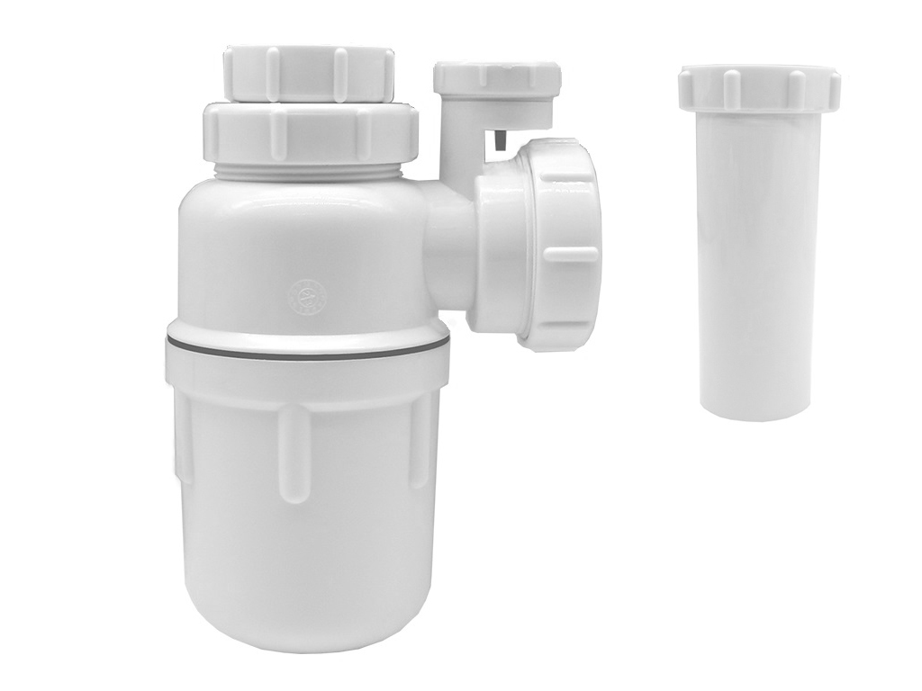 Anti-Siphonic Plastic Bottle Trap (multi-purpose)