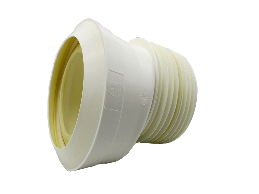 100mm Ø Offset W.C. Pan Connector (EVA)