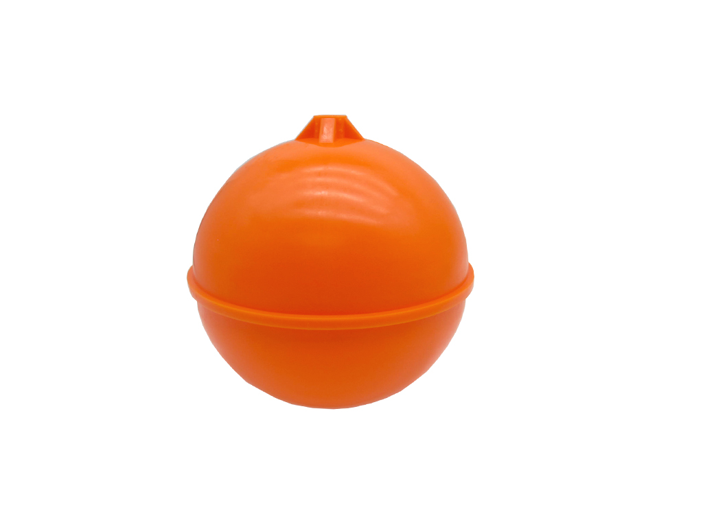 3/8" Plastic Ball Float (Orange)