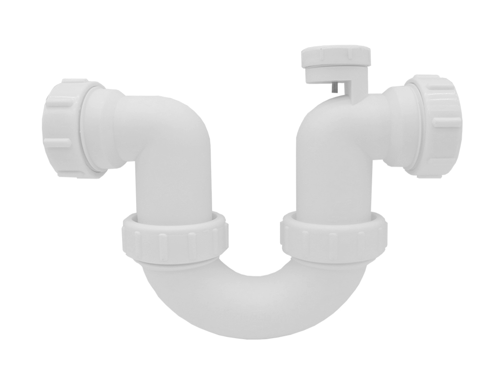1-1/2" (40mm) Plastic Anti-siphonic "U" Trap