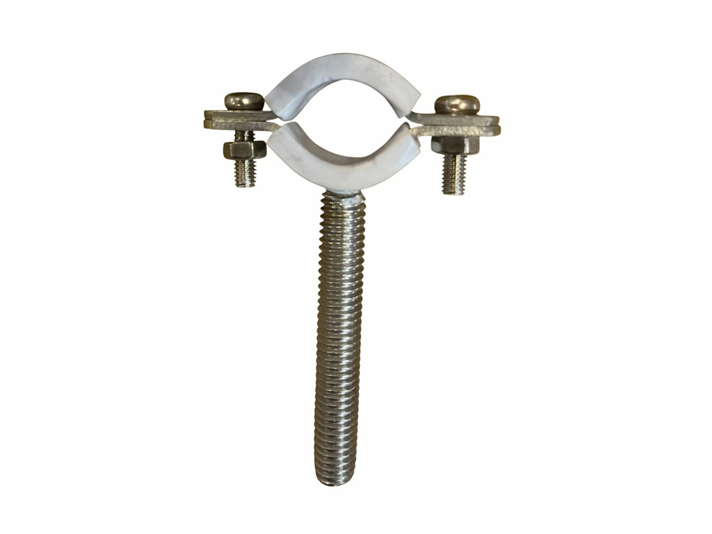 1/2" X 3/8" X 2-1/2"長 S.S 304不銹鋼白膠邊去水絲杆碼