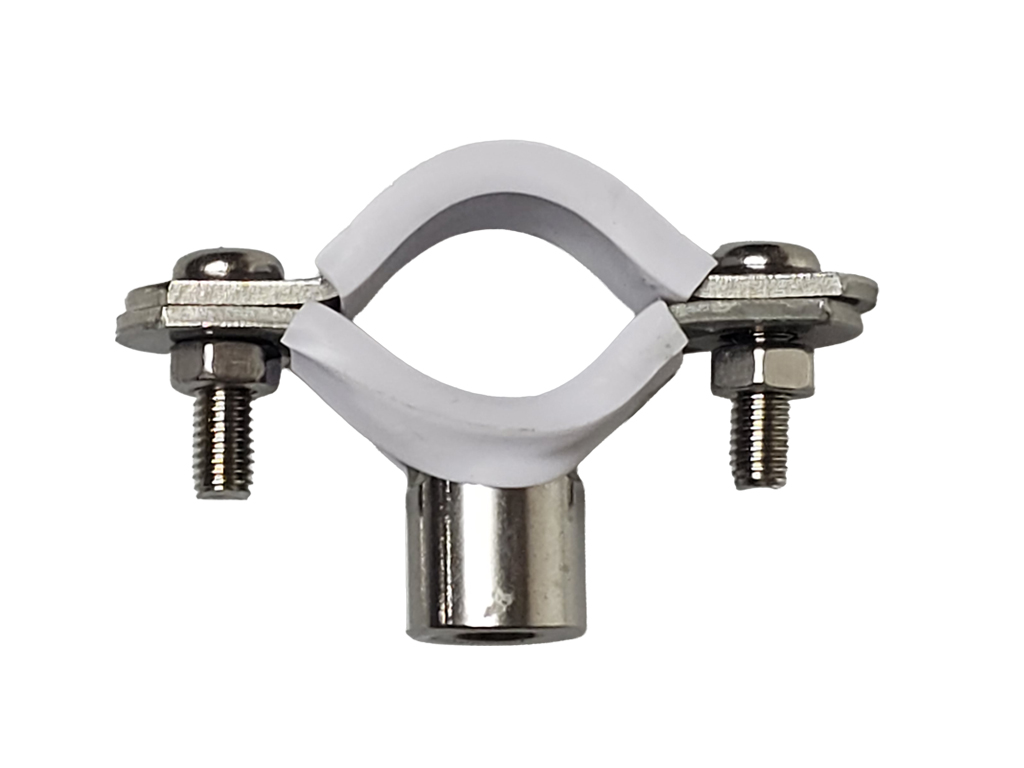 1/2" X 3/8" S.S 304 Stainless Steel Pipe Bracket(White)