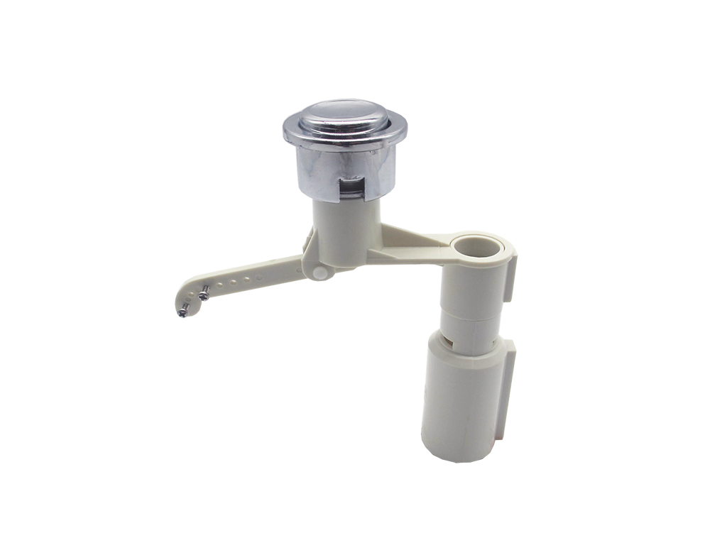 Chrome Plated Top Mounted Plastic Push Button