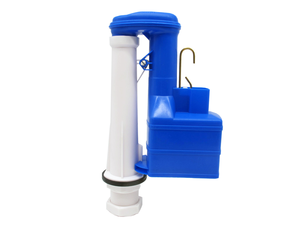 1-1/2" Plastic 2-Part Square Syphon in Blue