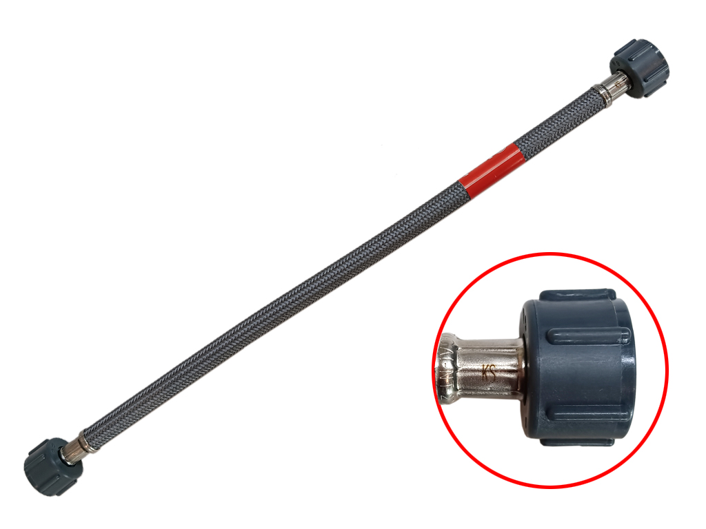 1/2"內牙x1/2"內牙x24"尼龍網軟喉(鹹水用)