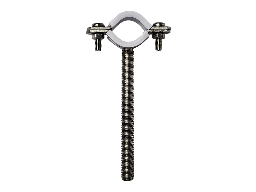 1/2" X 3/8" X 3-1/2"長 S.S 304不銹鋼白膠邊去水絲杆碼