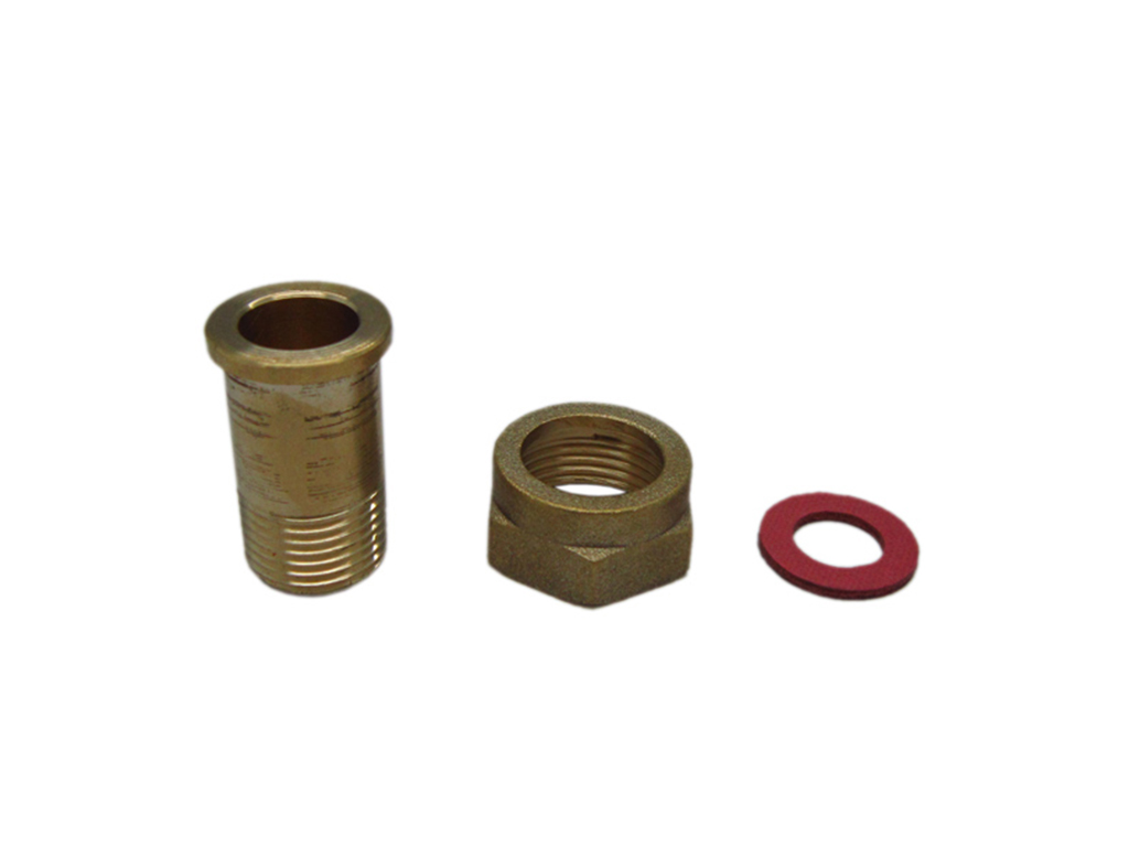 1/2" x 3/4"(L) Brass Connector for Water Meter